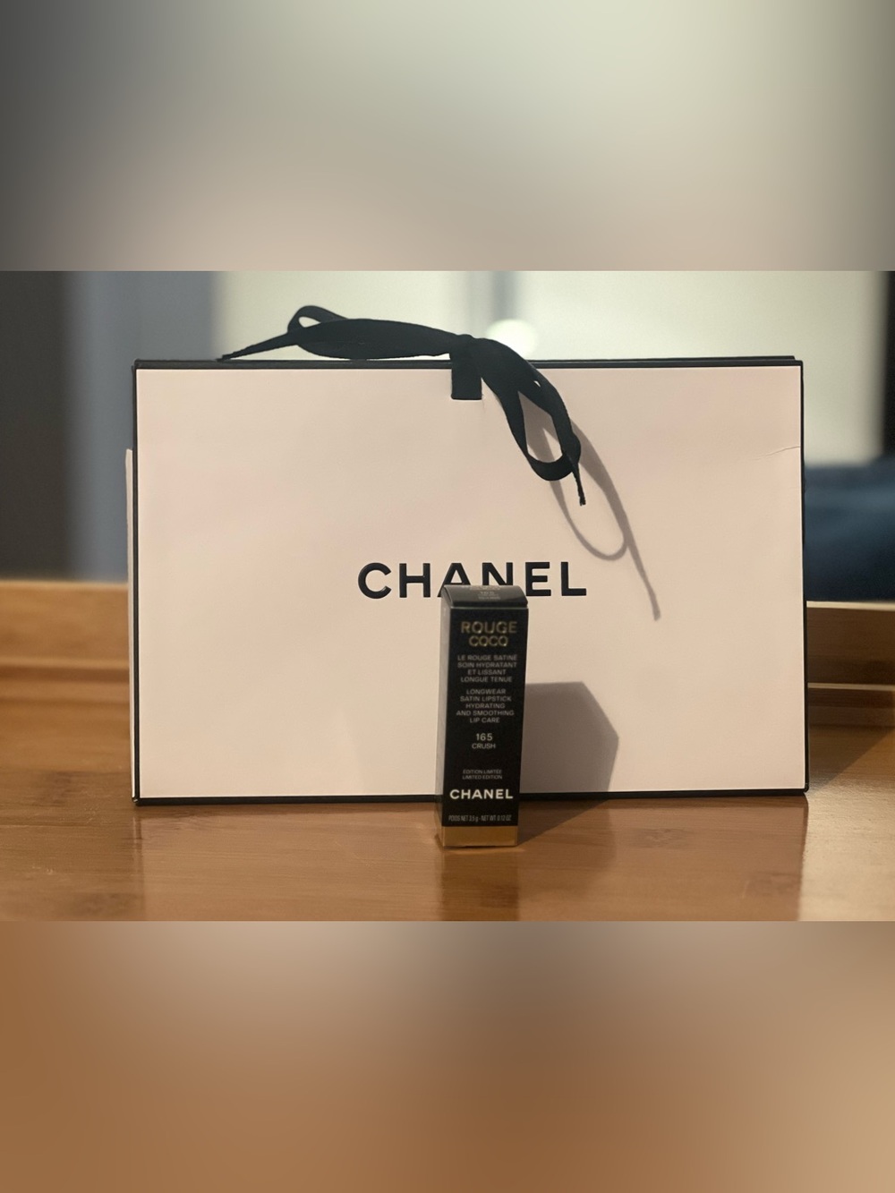 Chanel Rouge Coco Chanel Anniversary Embossed Lipstick Limited Edition in Crush - Picture 3 of 5